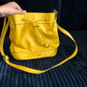 Yellow Chaps purse
